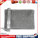 Fashion Women Rhinestone Wallet Wristlet Bag Ladies Glitter Pouch Purse