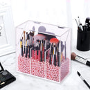 Acrylic Cosmetic Storage Box Dustproof Makeup Brushes Container Holders
