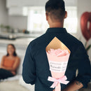 Soap Rose Flower Bouquet Artificial Rose Flower for Women Girl (Pink Rose) Newly