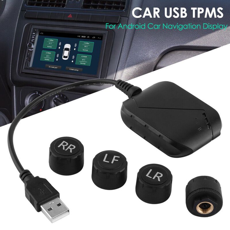 USB 3.0 TPMS for Android Car Radio Tire Pressure Monitor System (External)