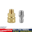 3/8 Quick Connect Fitting Pressure Washer Coupling Connector Adapter Set Newly