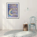 Diamond Painting English Letter Partial Special Drill Picture of Rhinestone Kit
