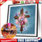 Embroidery 5D Diamond Painting DIY Flower Cross Stitch Home Wall Decor