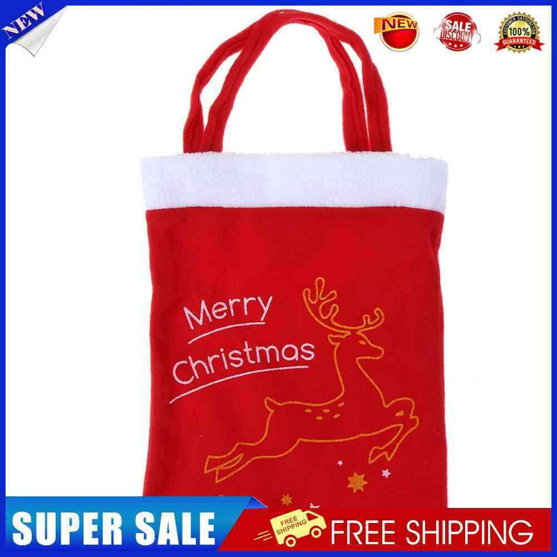 Cute Christmas Tree Decor Santa Claus Candy Bag Home Party Gift Bag