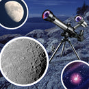 HD Professional Astronomical Telescope Set Children Students Stargazing Supplies
