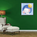 5D Diamond Painting Kit Cartoon Baby Elephant Full Round Drill DIY Picture