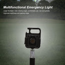 6X500 Lumens Mini Flashlight Keychains COB LED Pocket Work Lights Corkscrew