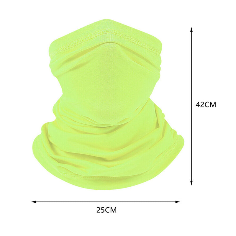 Cycling Hiking Camping Neck Tube Scarf Ice Silk Outdoor Running Gaiter Bandana