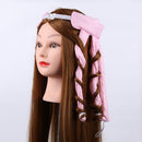 Heatless Spiral Curlers Sleeping Headband Hair Curler Hair Styling (Pink) Newly