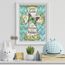 Cross Calligraphy DIY Diamond Painting Kits Full Square Drill Wall Art Decor