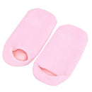 1 Pair Pink Moisturize Soften Repair Cracked Skin Treatment Gel Spa Socks
