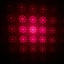 Motorcycle Car LED Fog Projector Lights Rear Warning Lamp(Snowflake)