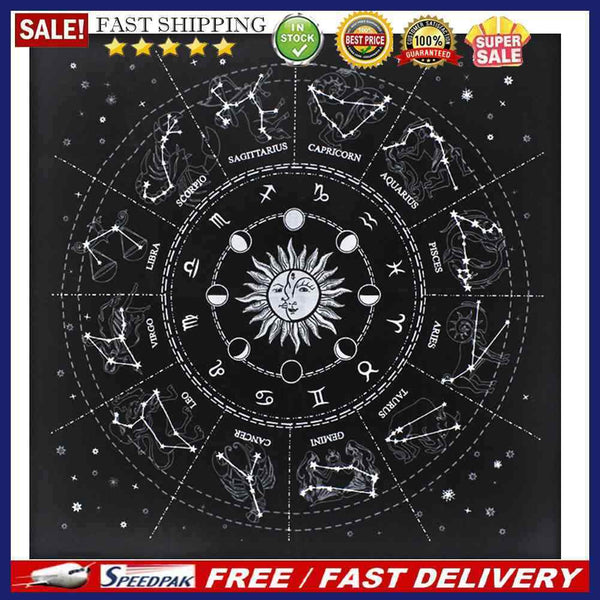 Flannel Tarots Cloth Mat Entertainment Supplies 49*49cm for Board Game Soli