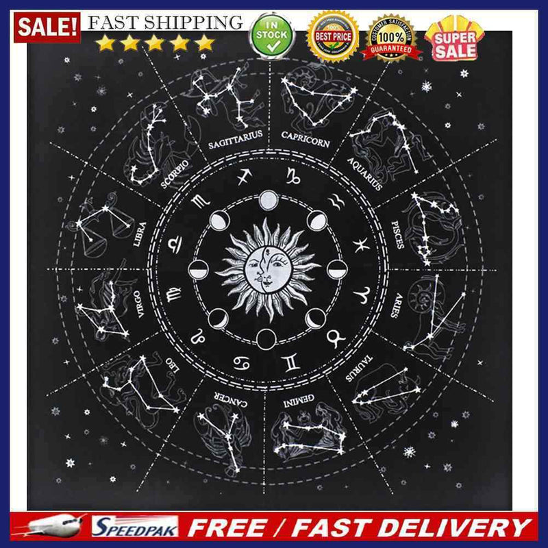 Flannel Tarots Cloth Mat Entertainment Supplies 49*49cm for Board Game Soli