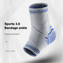 Anti Skid Sports Compression Ankle Strap Elastic Foot Protective Pad (M) Newly
