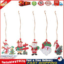 Double-sided 5D Diamond Painting Christmas Pendant Xmas Trees DIY (GP002) Newly