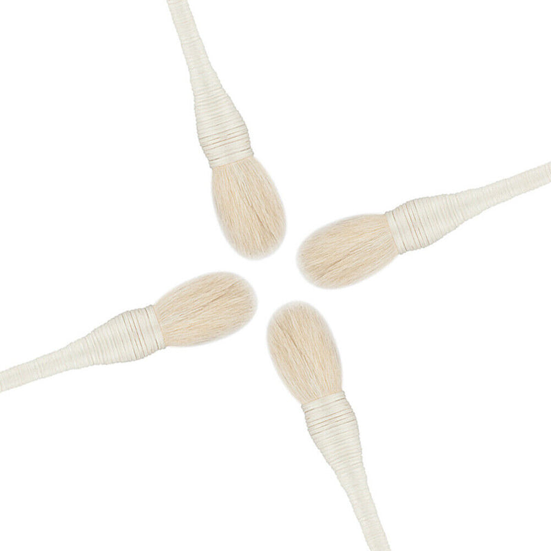 1pc Ratten Cosmetic Brush Soft Wool Powder Blush Brush Makeup Tools (White)