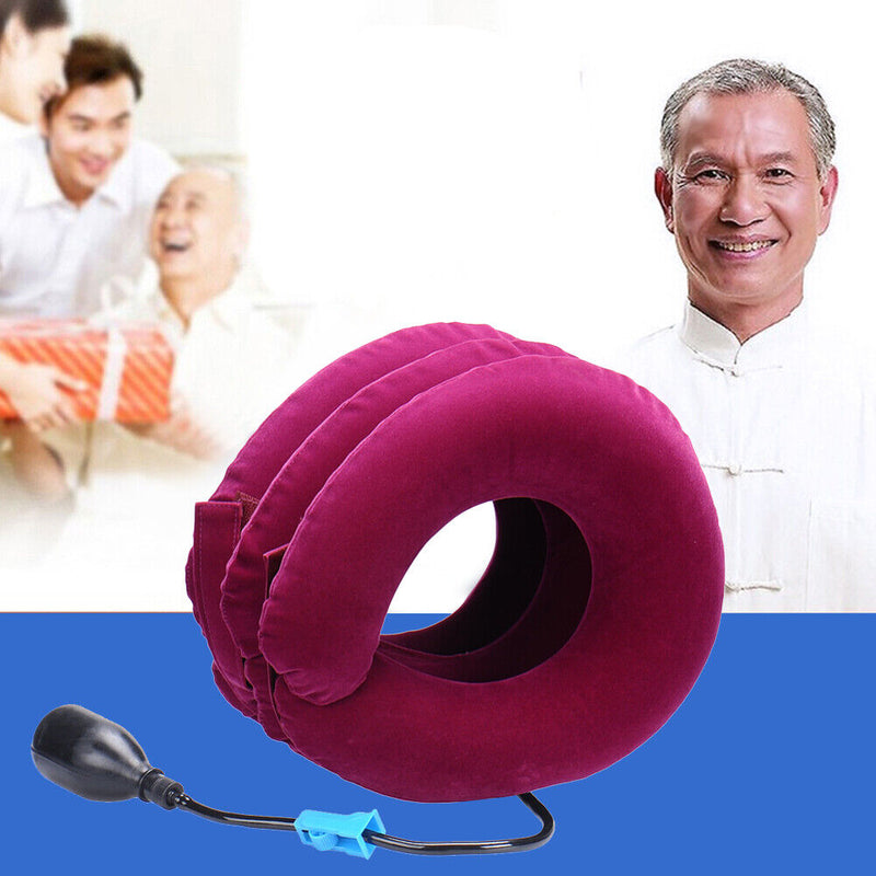 Air Cervical Traction Neck Stretcher Air Support Orthopedic Pillow Health C