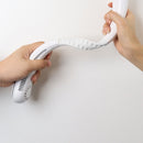 Mini Neck Fan Bladeless USB Rechargeable Neck Air Cooler (White 3000mAh)