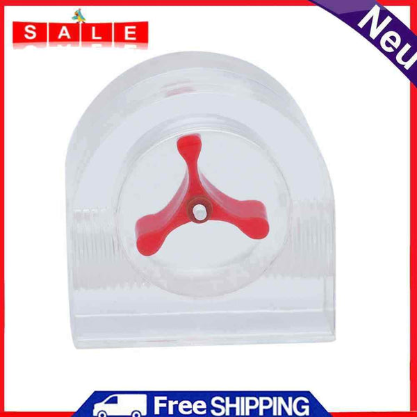 1pc Acrylic Semicircle Waterproof Seal 2 Feet Away Indicator Flow Open