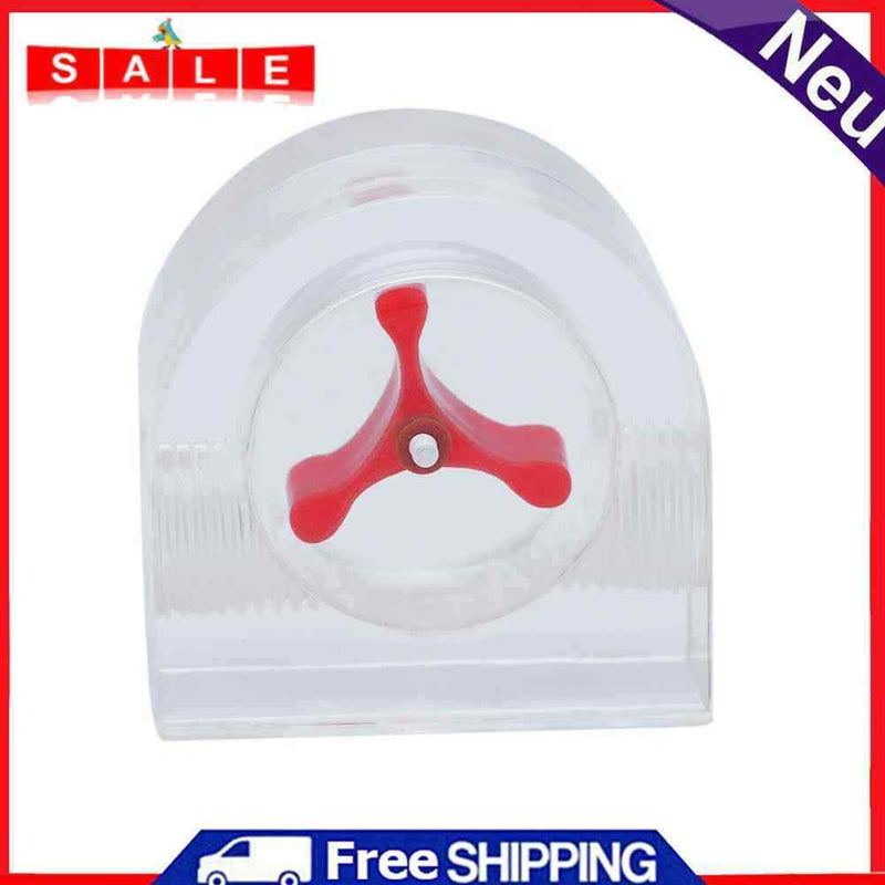1pc Acrylic Semicircle Waterproof Seal 2 Feet Away Indicator Flow Open