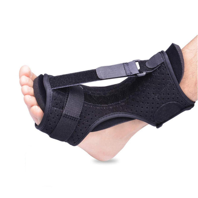 Plantar Fasciitis Night Splint Adjustable Drop Foot Orthotic Brace Pain Relief: