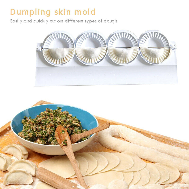 DIY Dumpling Maker Chinese Food Jiaozi Clips Mold Kitchen Baking Artifact