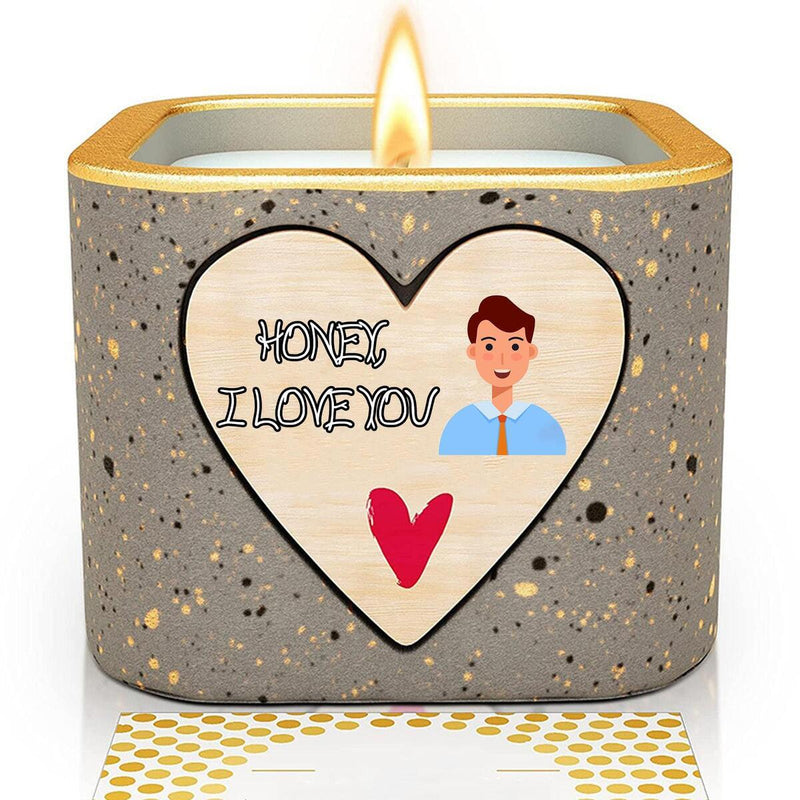 2X Scented Candle Cup with Soy Wax Creative Container Gift Home Decoration_