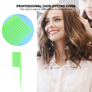 Pro One-Way Tail Comb Hairdressing Hair Dyeing Brush for Highlighting Sectioning