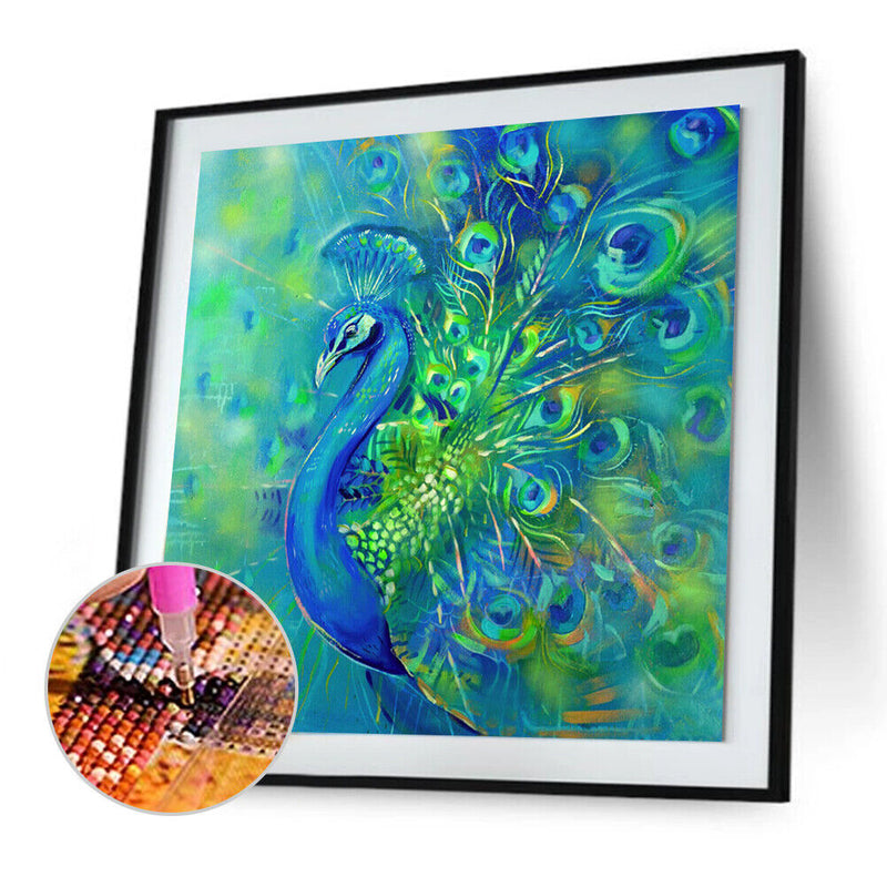 5D Diamond Painting Peafowl Set Full Round Mosaic Art Picture DIY Home Decor