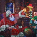 5D Diamond Painting DIY Santa Claus Cross Stitch Home Hang Decor Craft Kit
