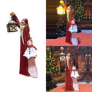 Raise lantern Santa Claus Crafts Christmas Snowman Take the book Ornaments