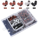 Ring Nail Drill Bits Accessories #80 #120 #180 Size Nails Sanding Cap Manicure