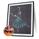 Rhinestone Special Shaped 5D DIY Kit Ballet Diamond Painting Craft (YXC019)