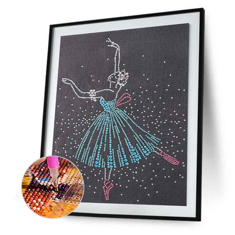 Rhinestone Special Shaped 5D DIY Kit Ballet Diamond Painting Craft (YXC019)