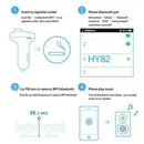 Handsfree 2 USB Charger Fast Charger Adapter Car Kit FM Transmitter MP3 Player