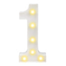 Digital Number LED Symbol Sign Night Light for Wedding Party Birthday (1) Newly
