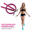 Jump Ropes Adjustable Steel Wire Skipping Rope for Jumping Exercise Workout