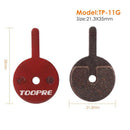 Mountain Bike Metal Disc Brake Pads for Shimano M446 355 395 BB5 (TP-11G) Newly