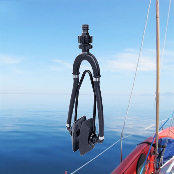 Water Feed Marine Unit Round Motor Flush Sterndrive Outboard Lower Muff Flusher