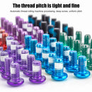 12pcs/Box M5x10mm Disk Brake Rotor Bolts Road Bicycle Brakes Disc Rotor Scr
