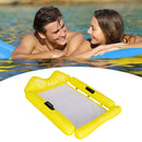 Swimming Pool Beach Water Air Mattress Lounger Floating Inflatable Cushion Bed