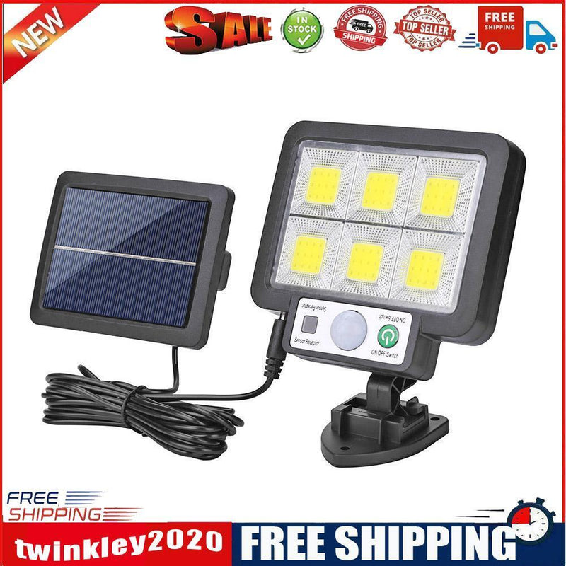 LED Split Solar Wall Light Waterproof Motion Sensor Lamp Street Light (B)