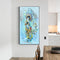 Japanese Girl Oil Paint By Numbers Kits DIY Handpainted on Canvas Wall Art
