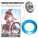 Cassette Lockring 7075 Aluminum 11T Lock Ring for Mountain Road Bike (Blue)
