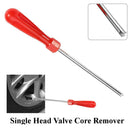 Car truck motorcycle tires tire valve core remover installer tool repair delete