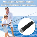 FG GT Knot Assist PE Fishing Line Puller Rod Knotting Device (Grey L) Newly