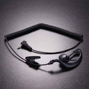 2.5mm G-Hook Interphone Earphones Headphones Walkie Talkie Single Ear Headphones