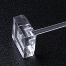2pcs/set Glass Earrings Jewelry Organizer Display Rack Stand Holder
