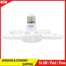 Garage Light E27 28W 6000LM LED Garage Light Deformable Work Shop Ceiling Lamp